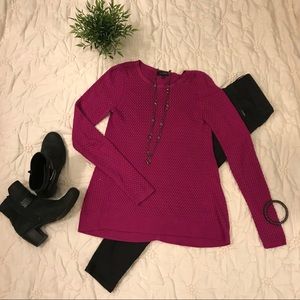 The Limited Button Back Oversized Sweater